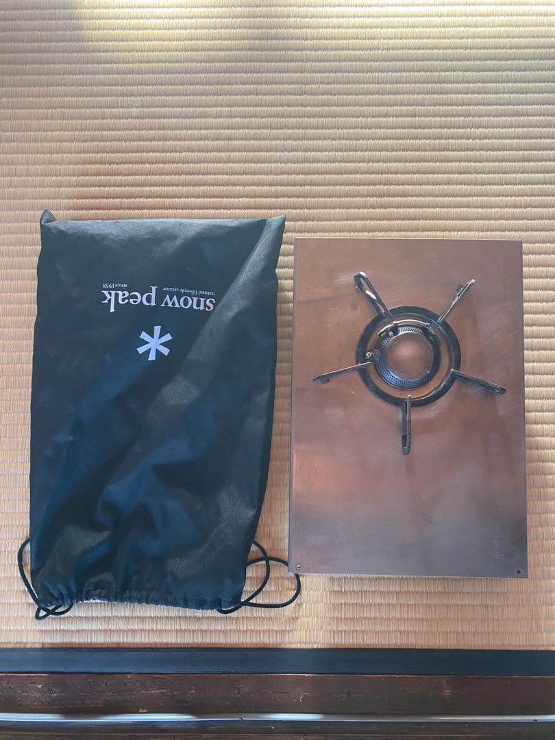 ギガパワー　プレート　スノーピーク　ガス　コンロ