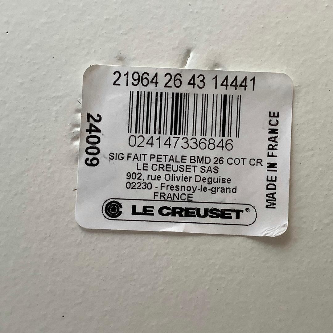 【専用2点】ルクルーゼ ペタル26 ストウブ スノーフレークマルミット16