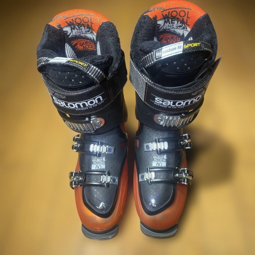 幅広salomonサロモンQUEST ACCESS80 26.0-26.5cm