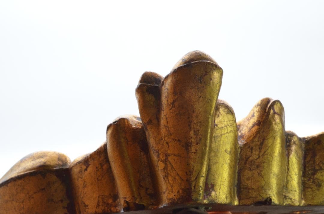 アンティーク調 ゴールドフレーム ミラー 壁掛け鏡 バロックスタイル