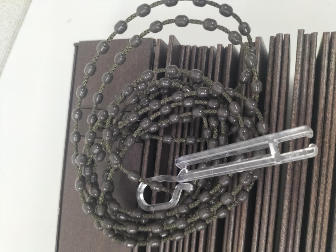 ウッドブラインド◆タチカワブラインド◆右操作◆木製◆【O-2410BL17】