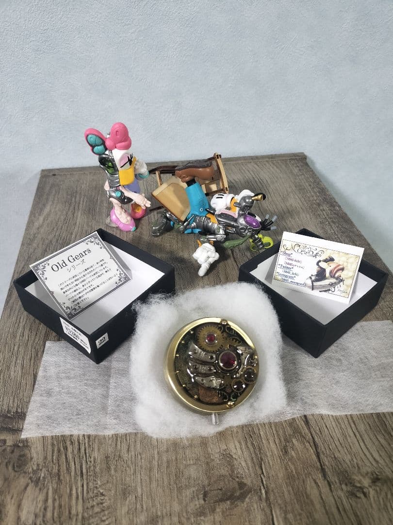 スチームパンク ☆☆個展雑貨 no.22 レッド