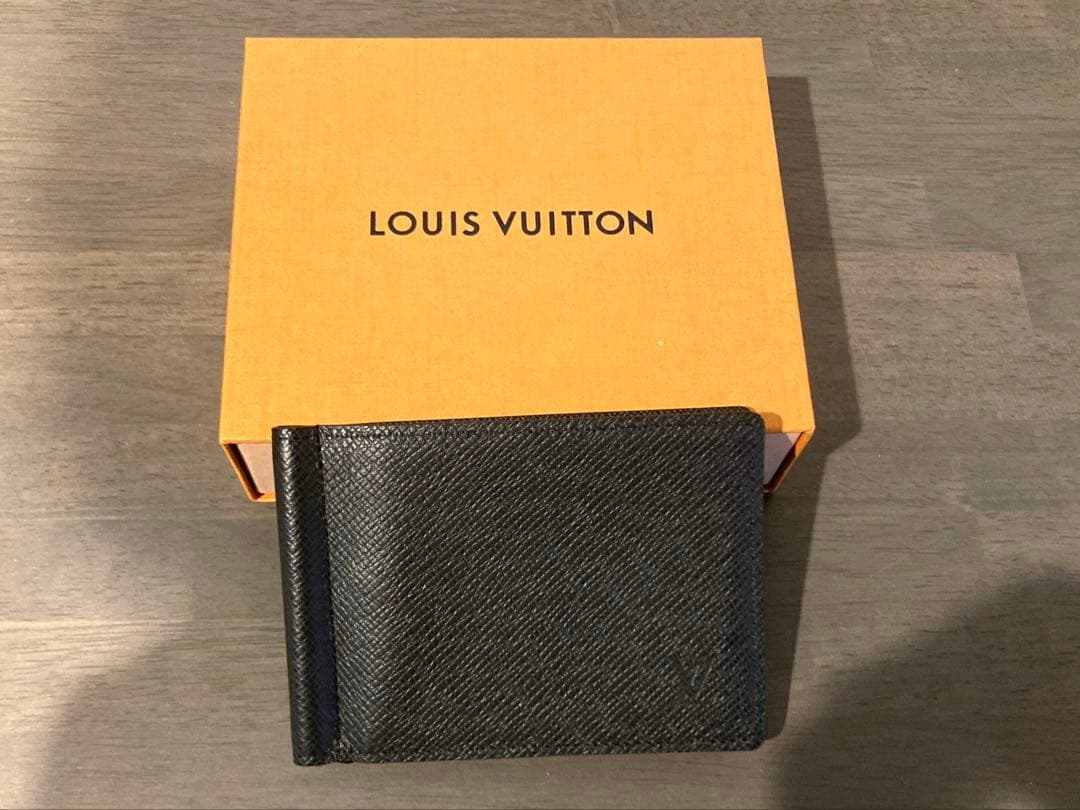 Louis Vuitton M62978 マネークリップ ブラック
