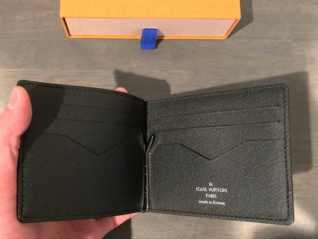 Louis Vuitton M62978 マネークリップ ブラック