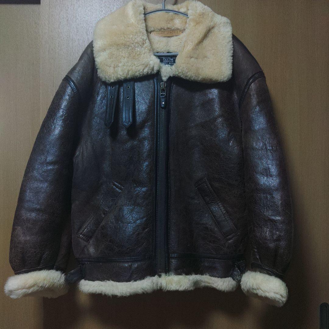 ＡＳＨＶＩＬＬＥ B-3フライトジャケット ブラウン