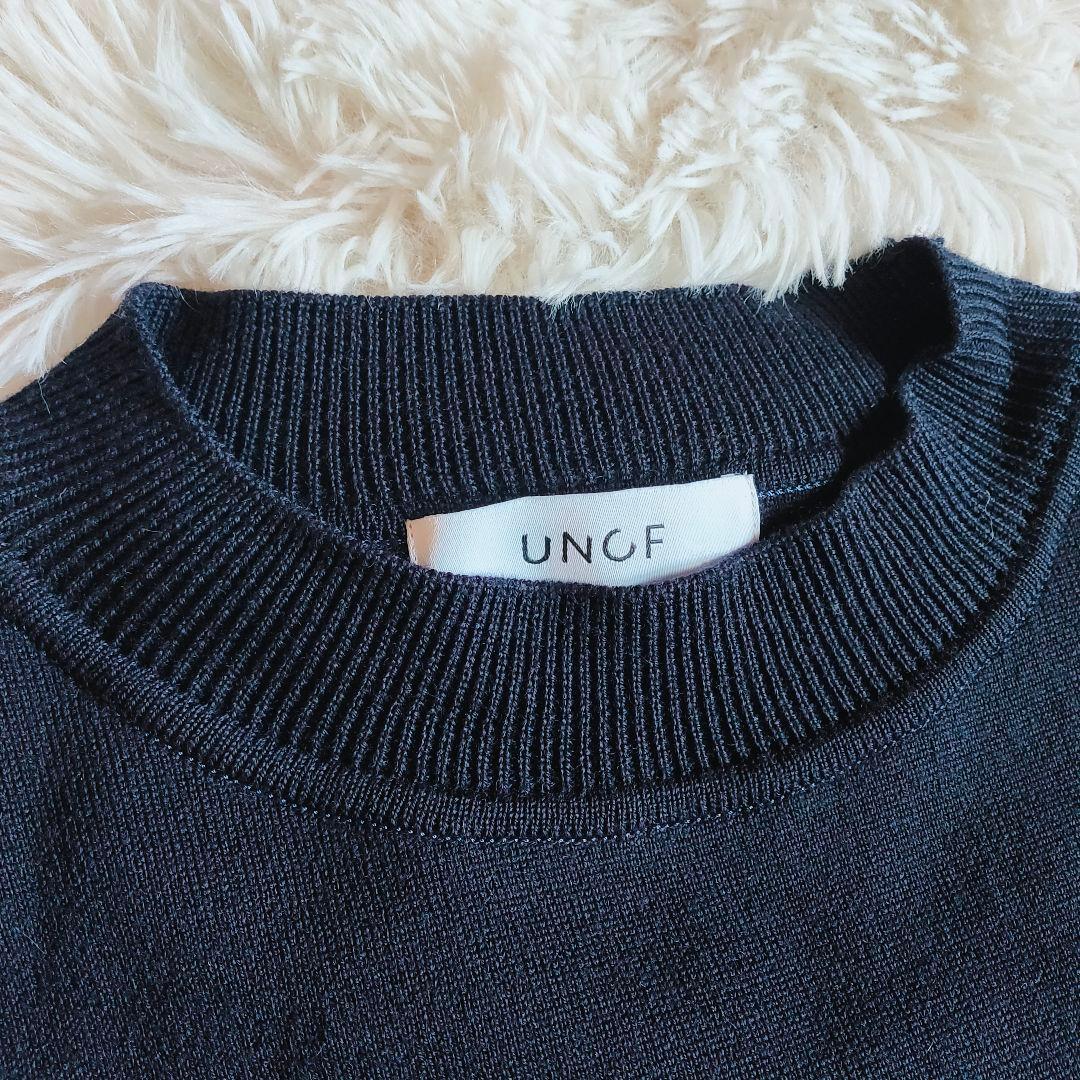 完売品 UNOF layered knit tops レイヤードニットトップス