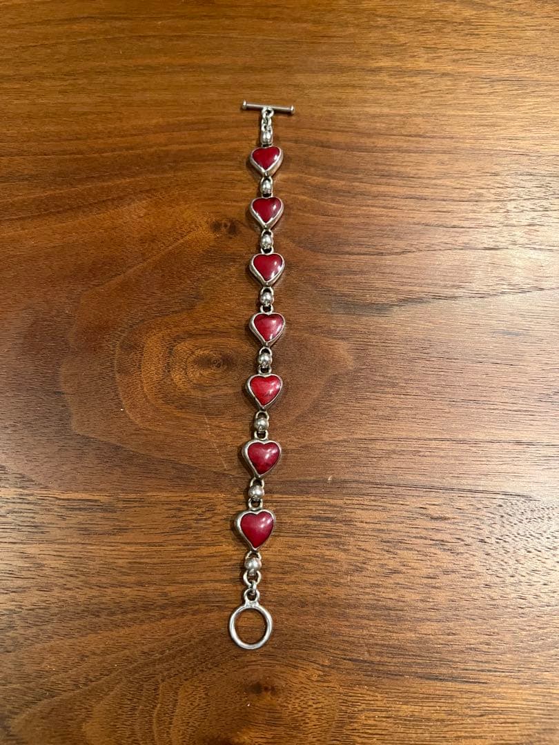 Vintage Red Jasper Bracelet ヴィンテージブレスレット