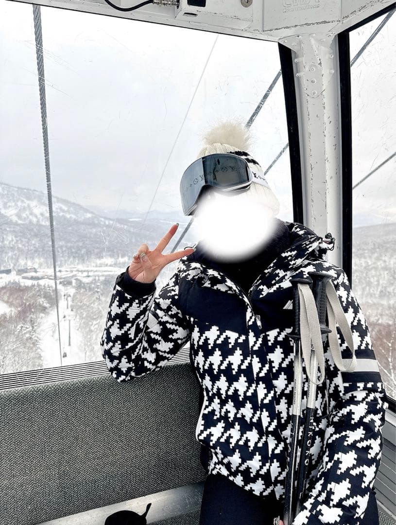 METRPOODER スキーウェア 女性用 千鳥格子