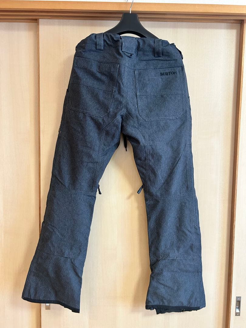 BURTON スノーボードパンツ デニム　雪作業