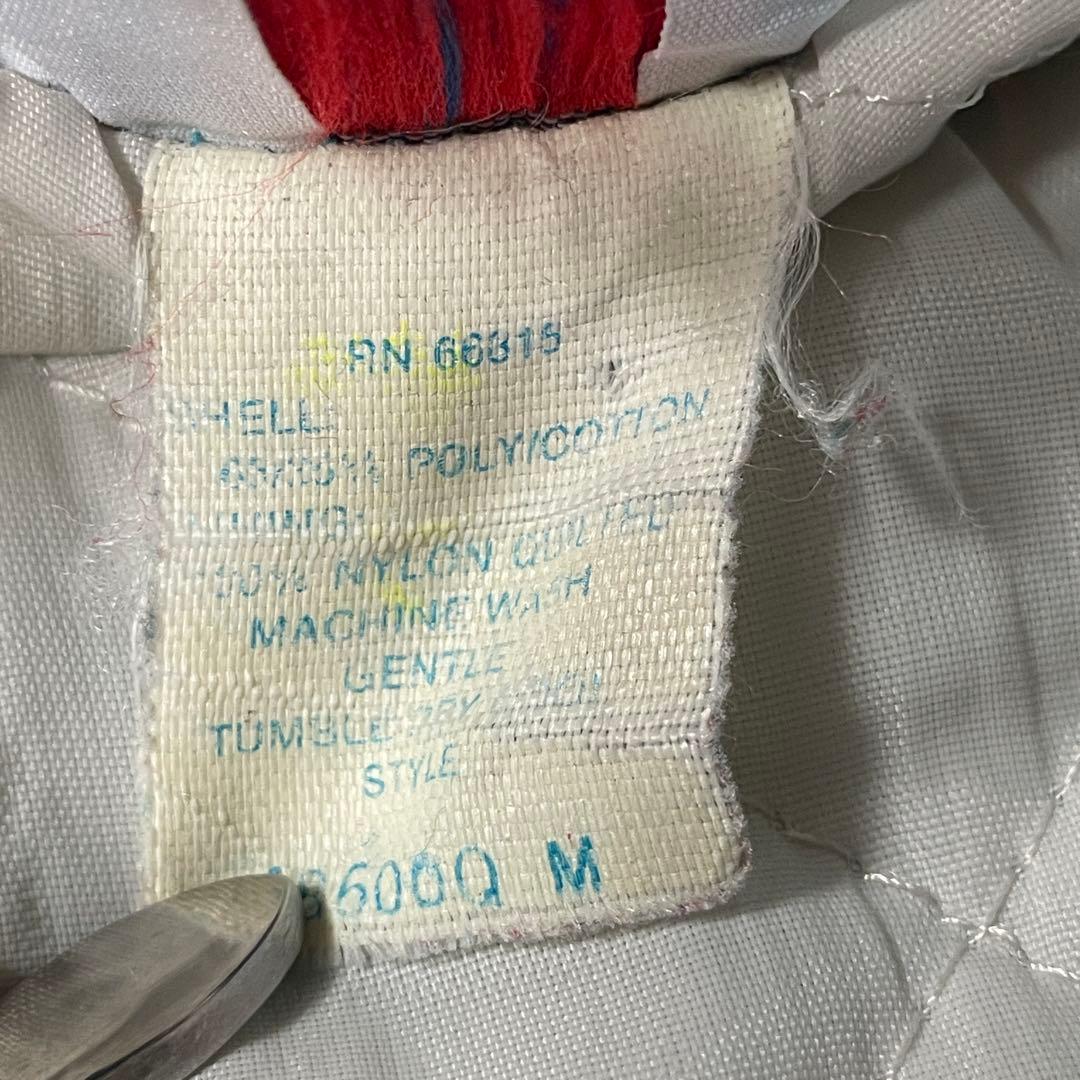 USA製 刺繍ワークジャケット 中綿 ネイティブ柄 XL