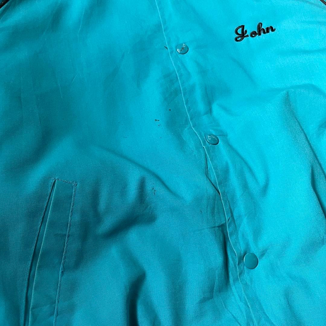 USA製 刺繍ワークジャケット 中綿 ネイティブ柄 XL