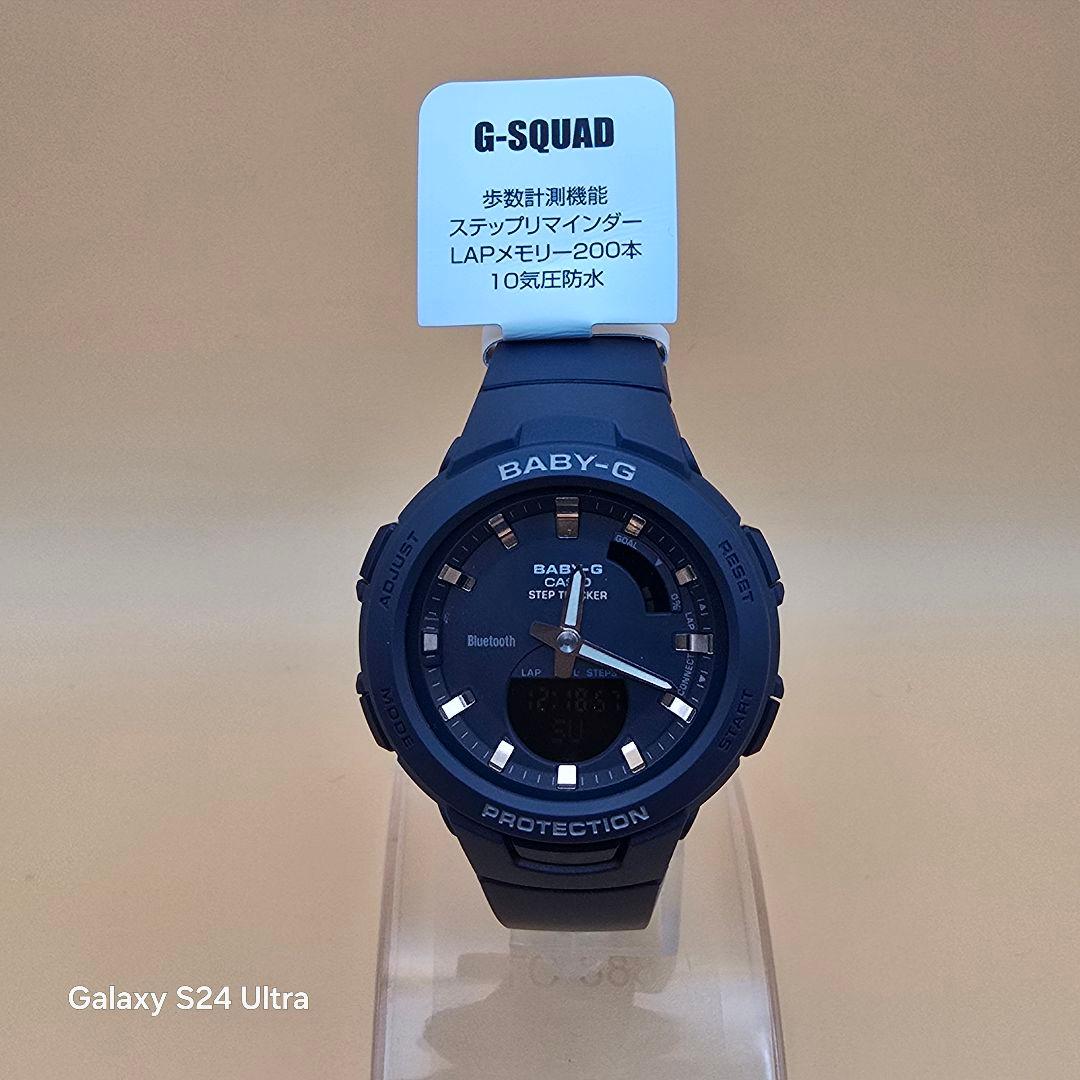 未使用カシオ Baby-G モバイルリンク対応モデル BSA-B100-2AJF