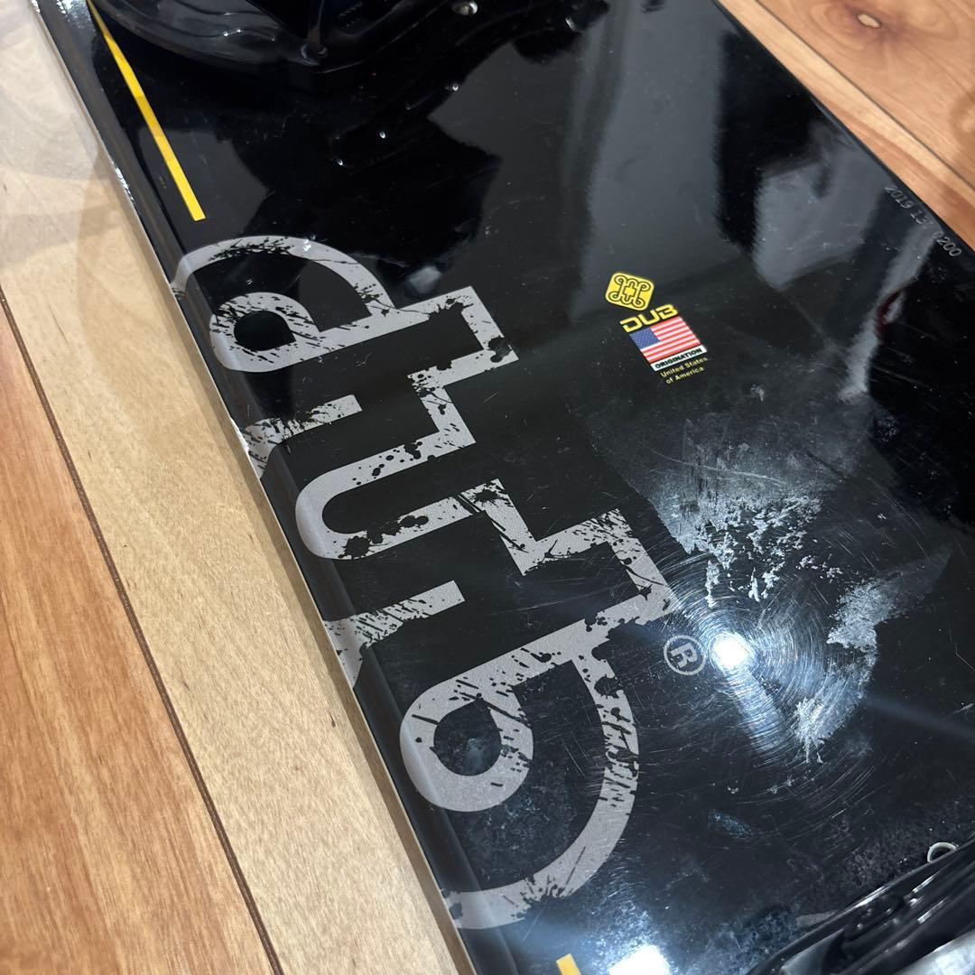 dub スノーボード 130 バートン ZIPLINE BOAブーツ 3点セット