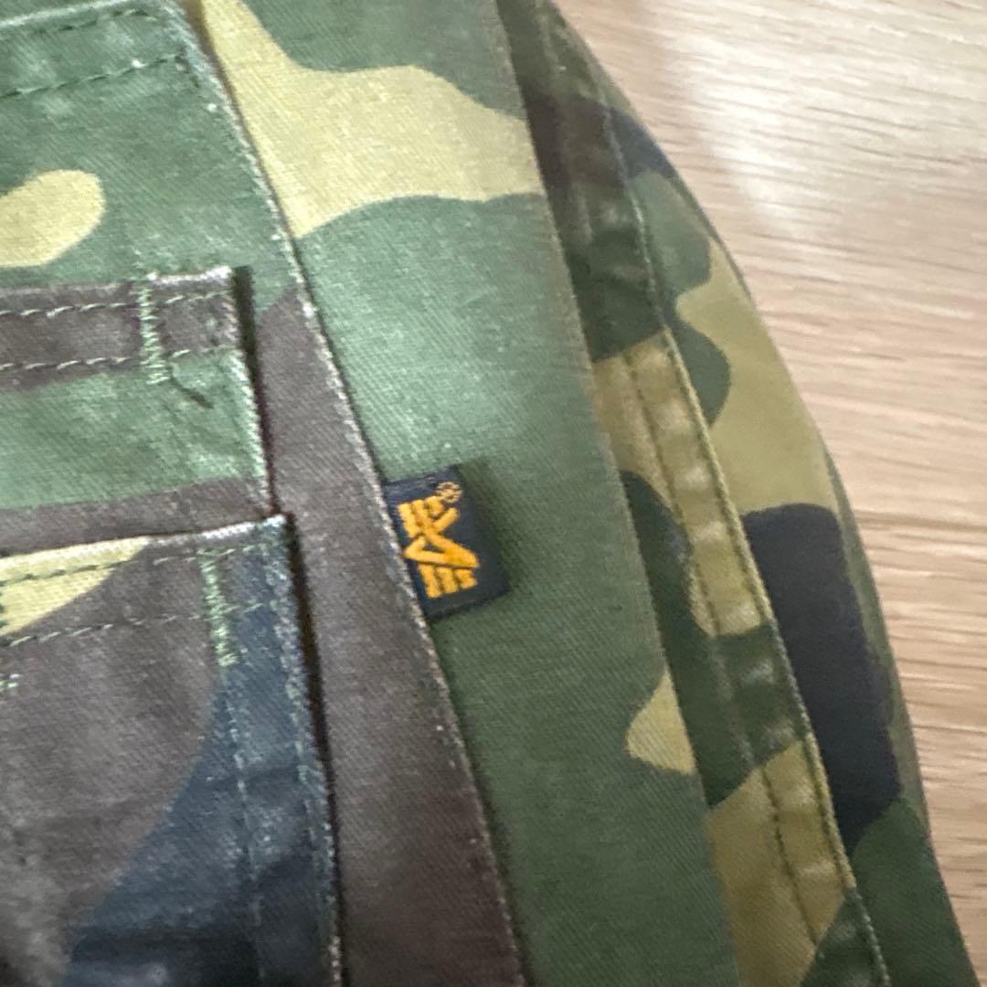 迷彩 MA-1 フライトジャケット