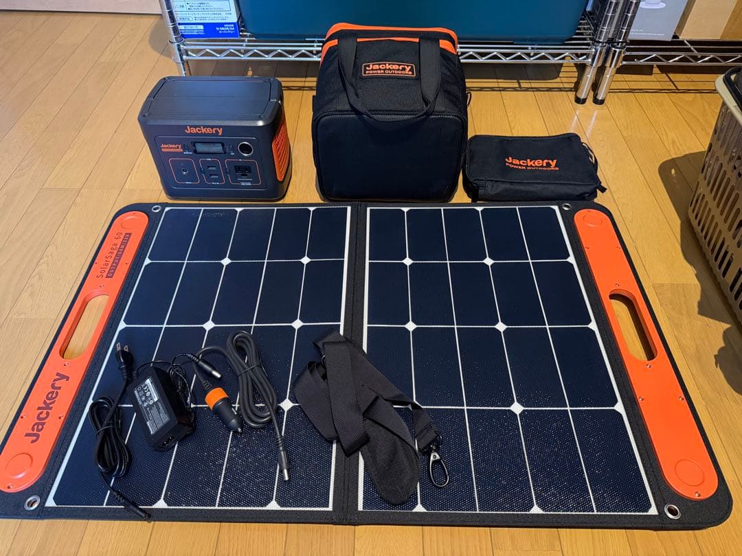 Jackery Portable Power 400 ソーラーパネル付 ジャクリ