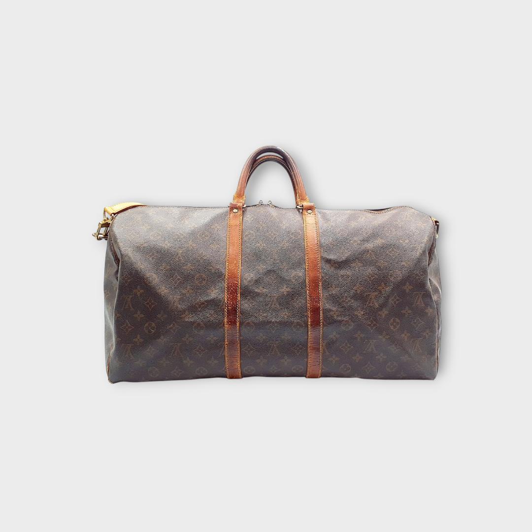 ルイヴィトン モノグラム ボストンバッグ キーポル 55 バンドリエール