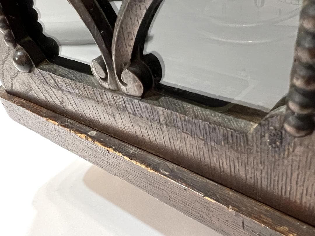 Ｚマーク　柱時計　横浜エムズイ商会　ゼンマイ式　宮型　ボンボン時計　手巻き式