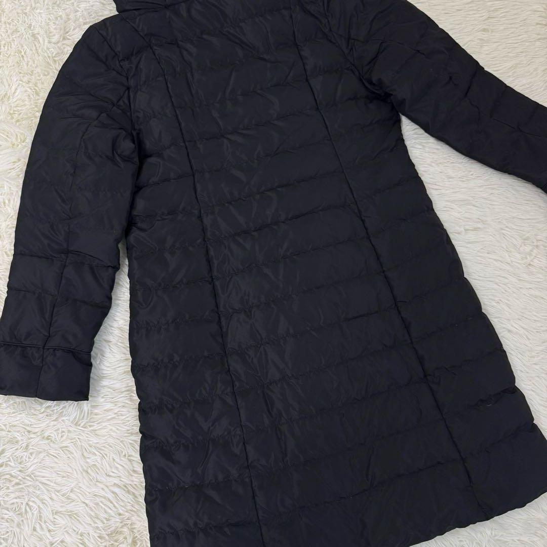 Zelal motomachi ダウン　ロングコート　フォックスファー　ブラック