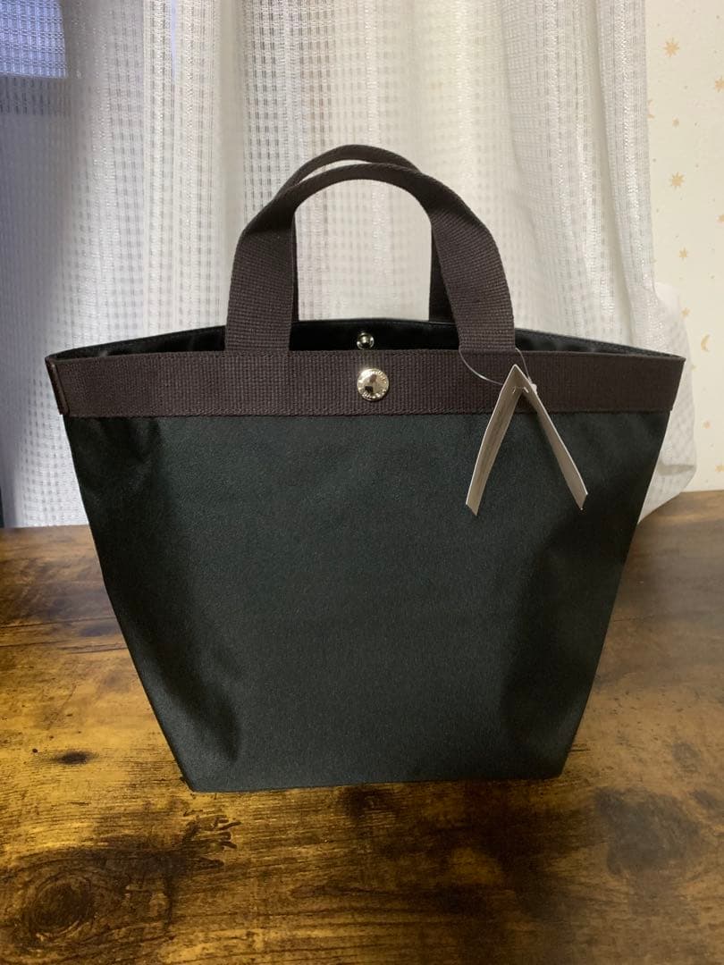 M*様 新品エルベシャプリエ 707c ブラック舟形 トートバッグ Mサイズ