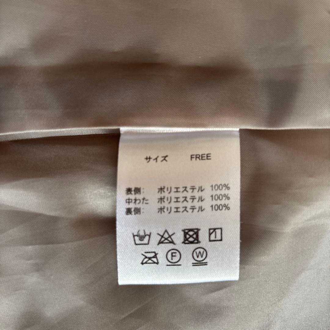 OUR ロング丈のキルティングベスト