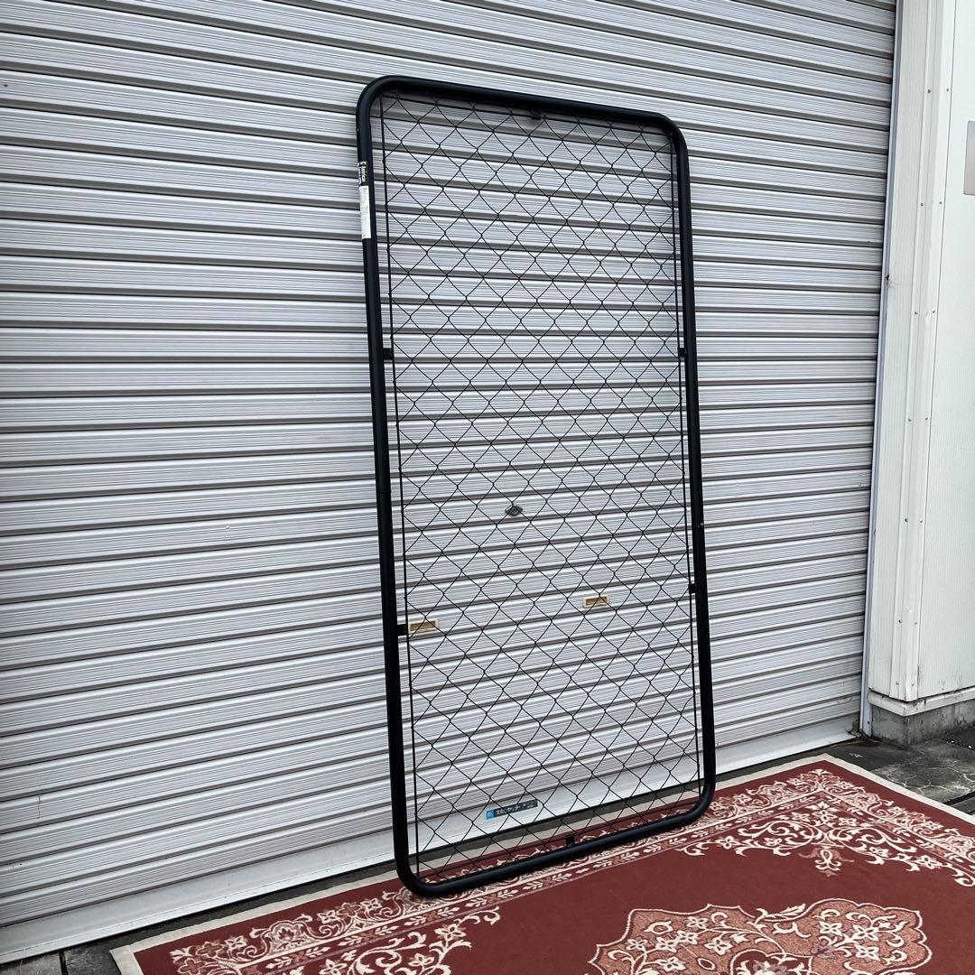 アメリカンフェンス 3枚◾️黒ブラック180cm x 90cm ガレージインテリア