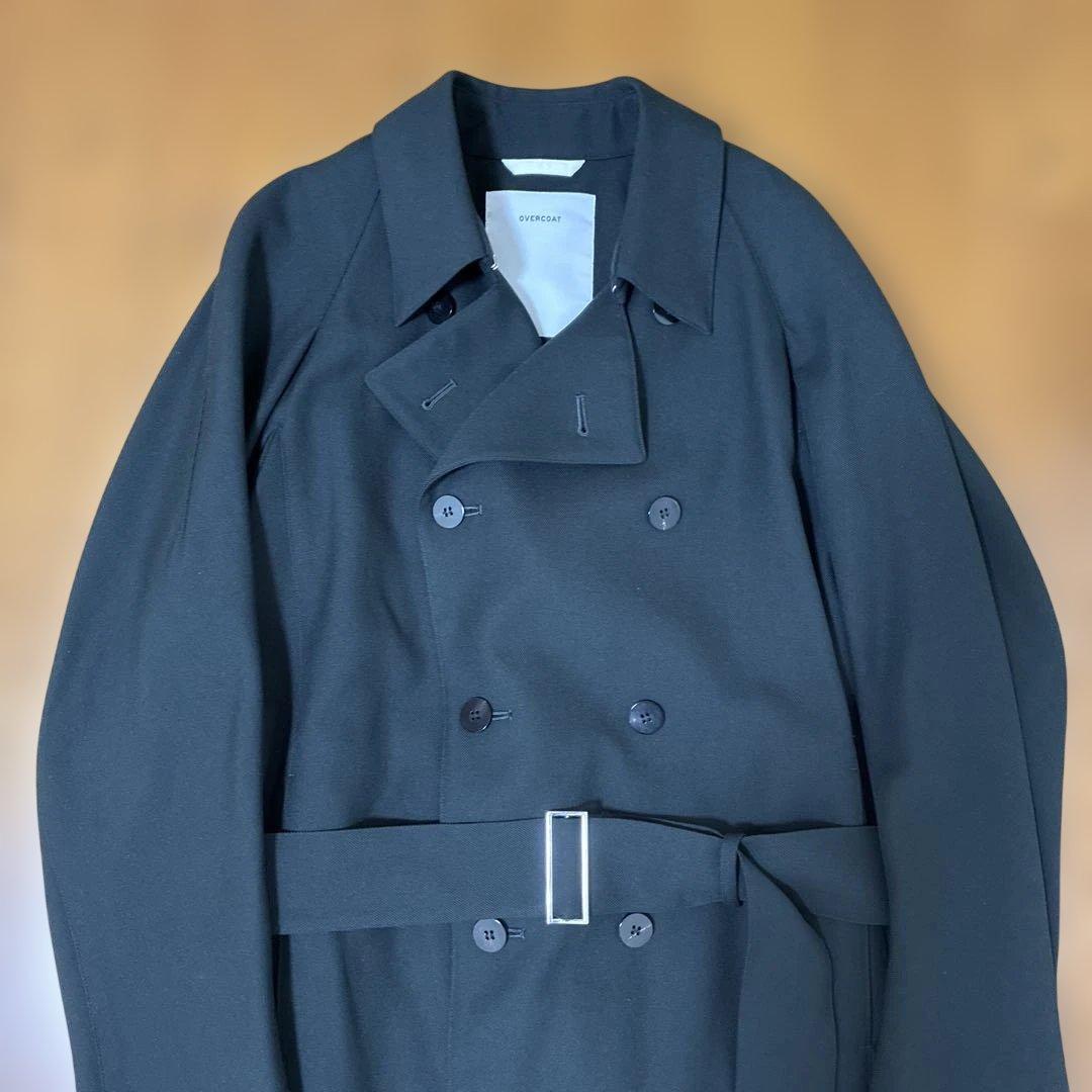 OVERCOAT トレンチコート　FREE SIZE ウール