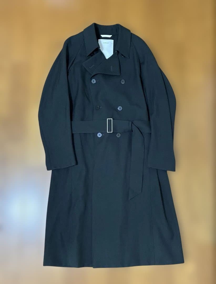 OVERCOAT トレンチコート　FREE SIZE ウール