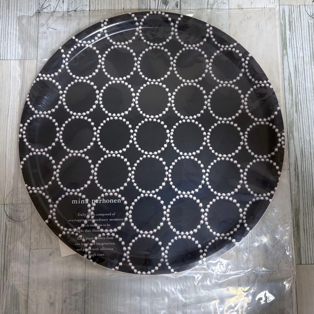ミナペルホネン minä perhonen ＊ ラウンドトレイ タンバリン L