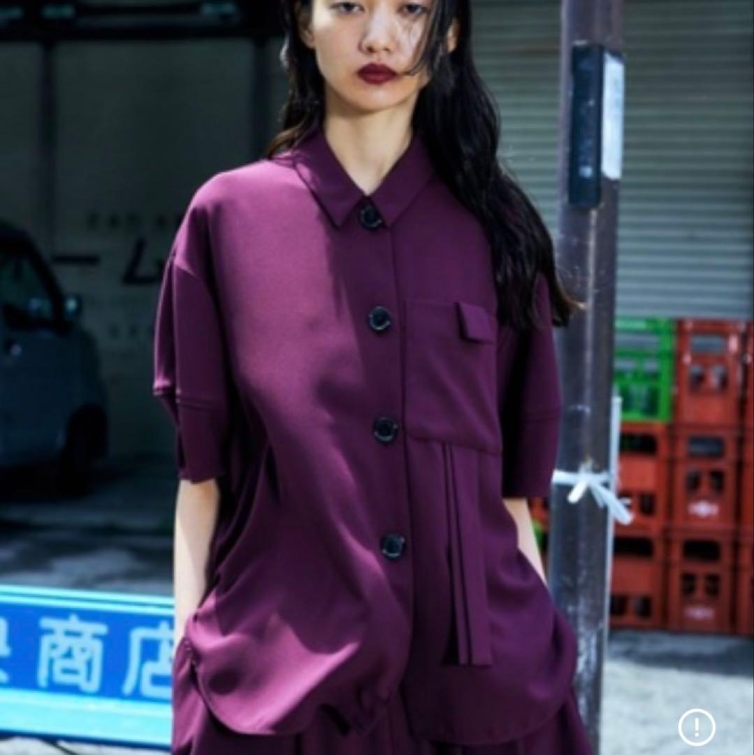 エンフォルド enfold ツーウェイブラウス