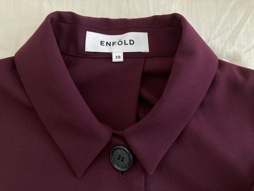 エンフォルド enfold ツーウェイブラウス