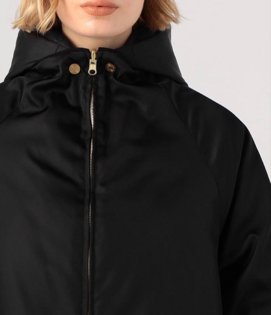 美品！TOMORROWLAND リナイロンフーデッドダウンコート