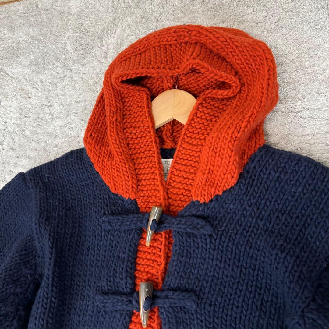 BO'S GLAD RAGS ボーズグラッドラグス　ニット　フーディーアウターL