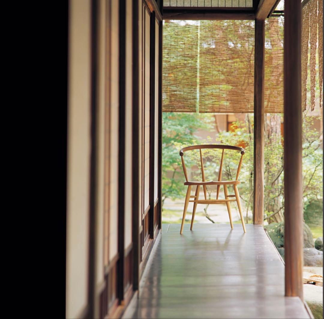 高山ウッドワークスカフェチェア 木製ダイニングチェア③