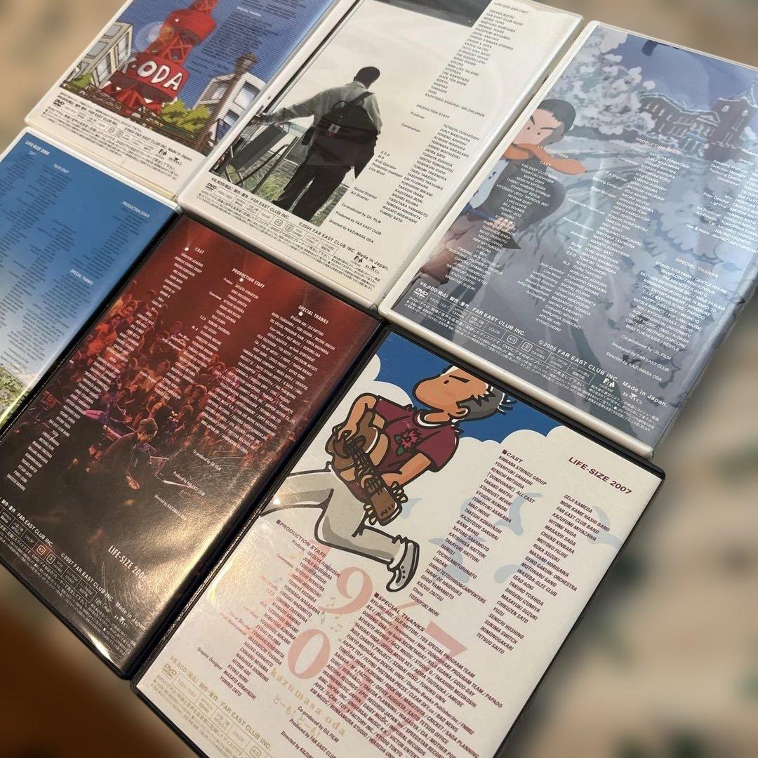 小田和正　LIFE-SIZE 2002〜2007 6本