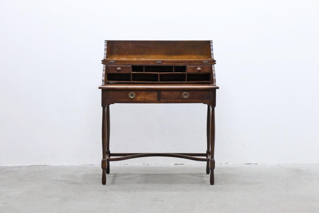 ヴィンテージ クラシカル ライティングビューロー デスク アンティーク