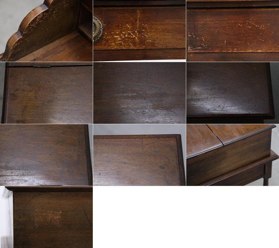 ヴィンテージ クラシカル ライティングビューロー デスク アンティーク