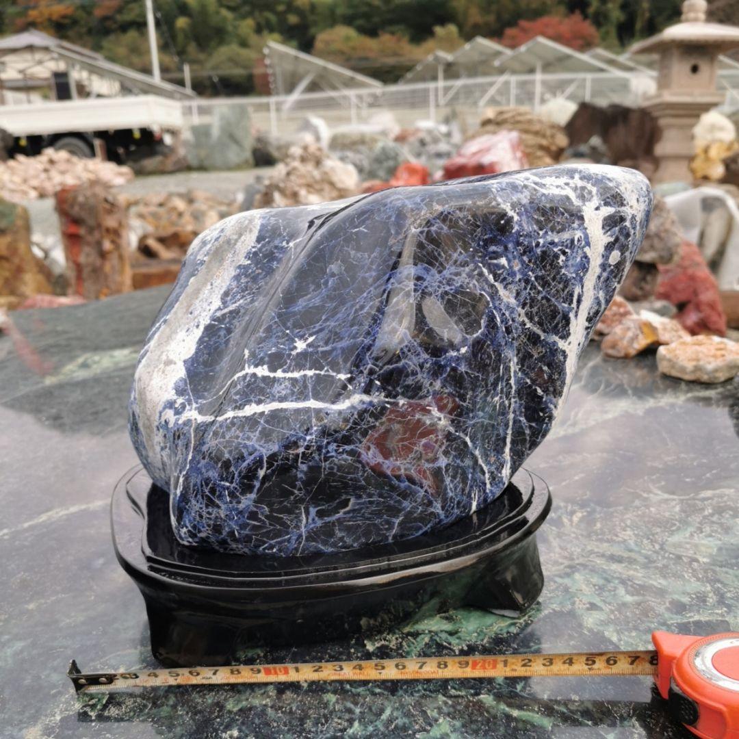 ソーダライト　10.1キロ　鑑賞石　原石　宝石　石　鉱物　パワーストーン