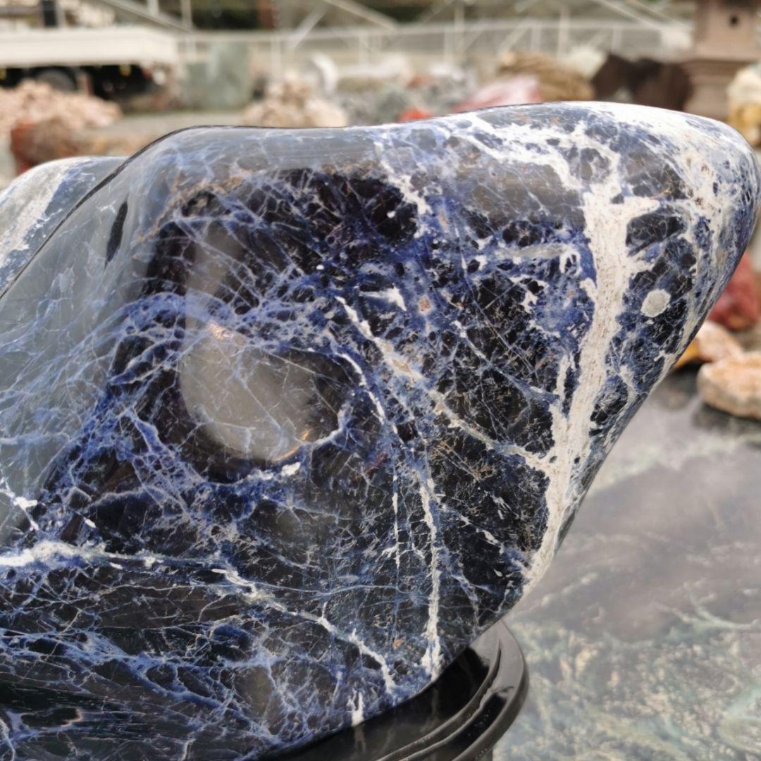 ソーダライト　10.1キロ　鑑賞石　原石　宝石　石　鉱物　パワーストーン