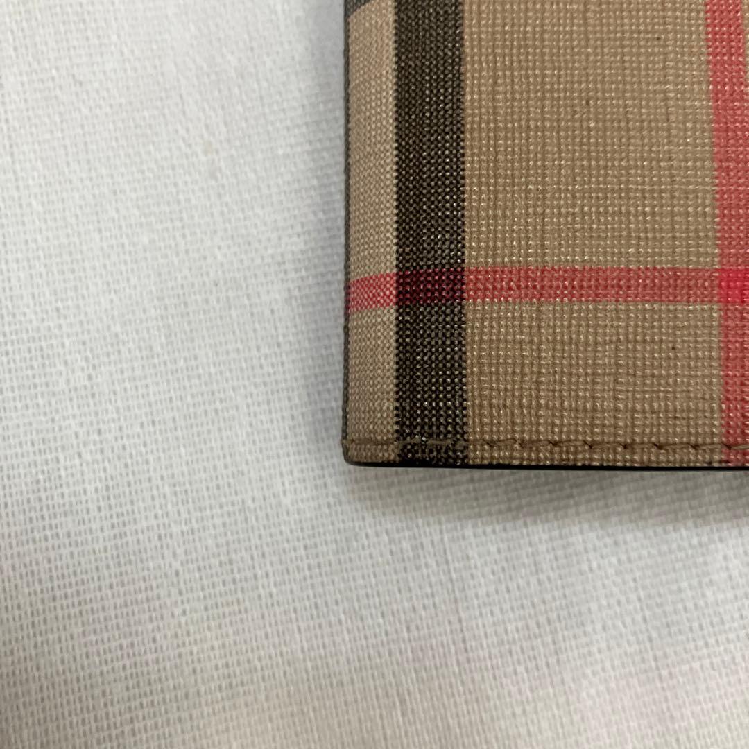 BURBERRY/二つ折り財布/バーバリー/ベージュ/財布/ノバチェック/美品