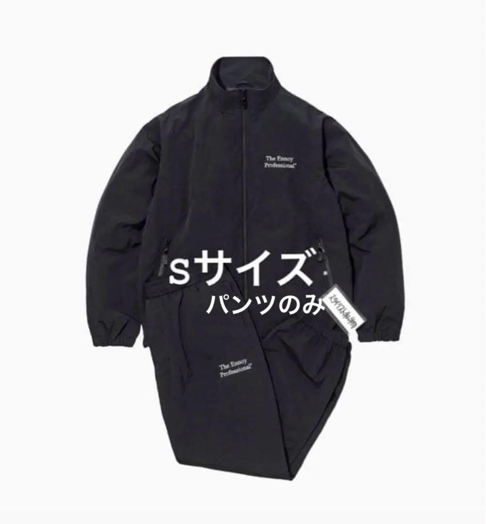 ennoy シャカシャカ　　BLACK ナイロンパンツ