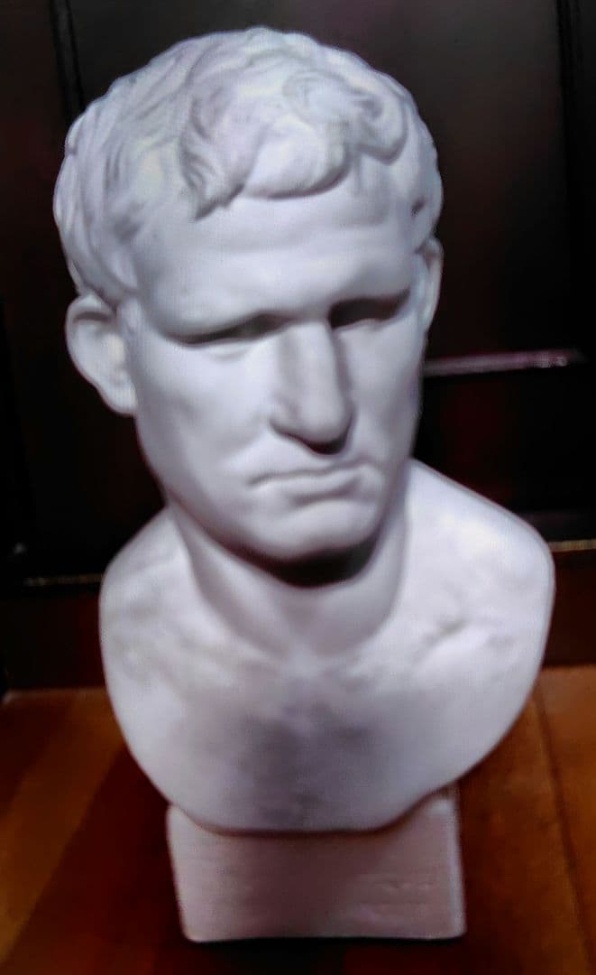 Ouuです！石膏像　アグリッパ　彫刻胸像