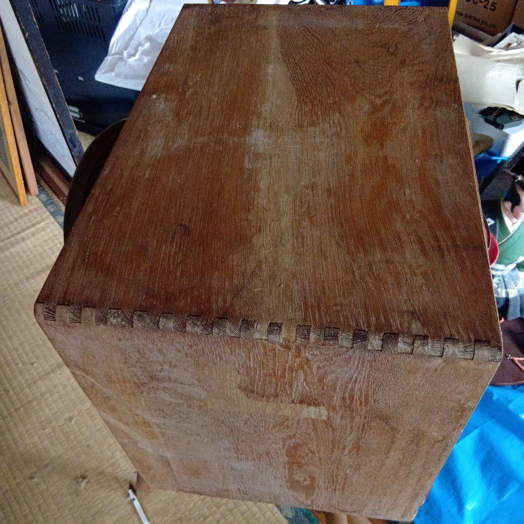 木製引き出しキャビネット 5段