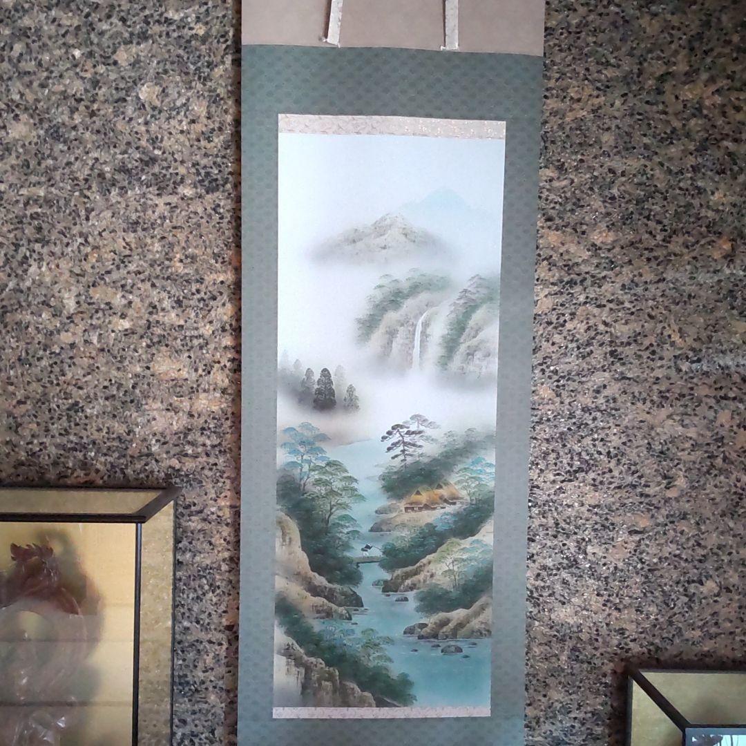 掛軸（山水画）