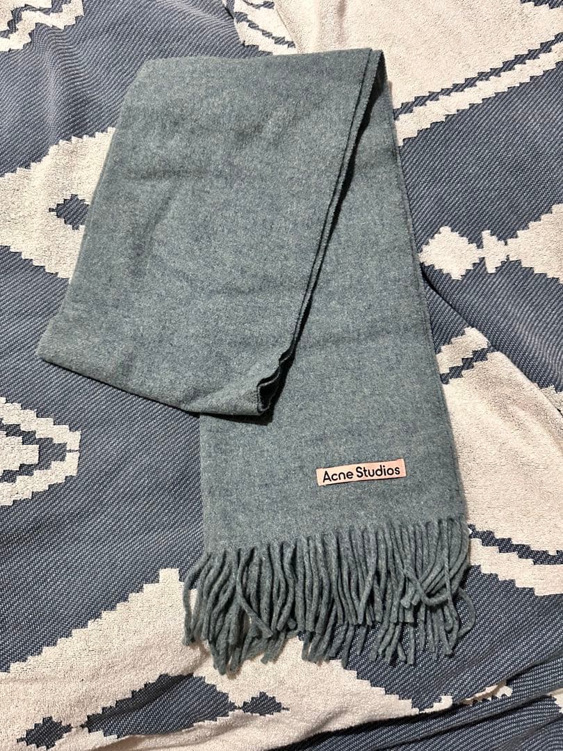 専用　アクネストゥディオズ ACNE STUDIOS マフラー　ダスティグリーン