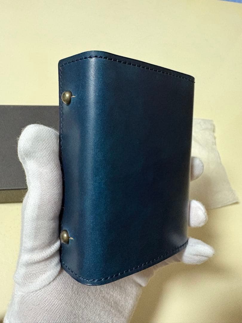 エムピウ millefoglieⅡ CORDOVAN27 ネイビー