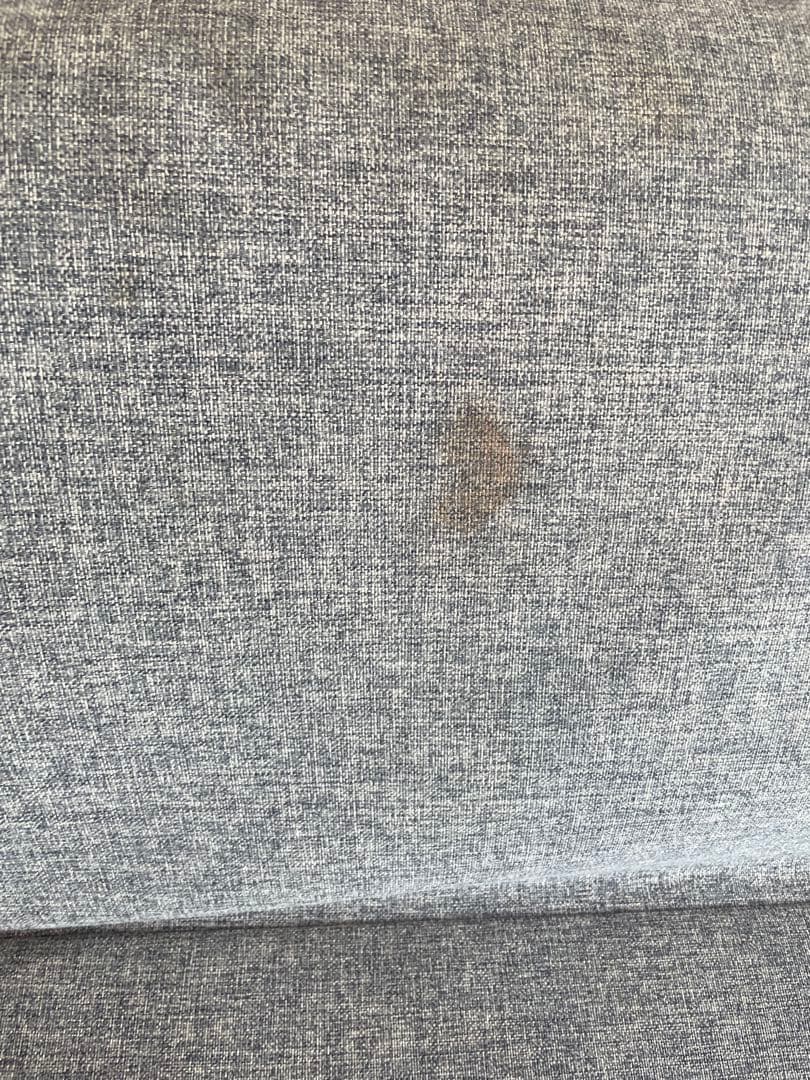 【お買得】グレー ファブリック 2人掛けソファ2way 足取り外し可能 高さ調整