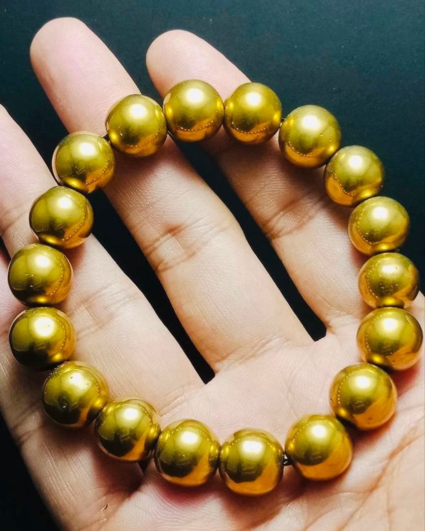 【限定1】スーパーパワー ラッキー ブレスレット 金色