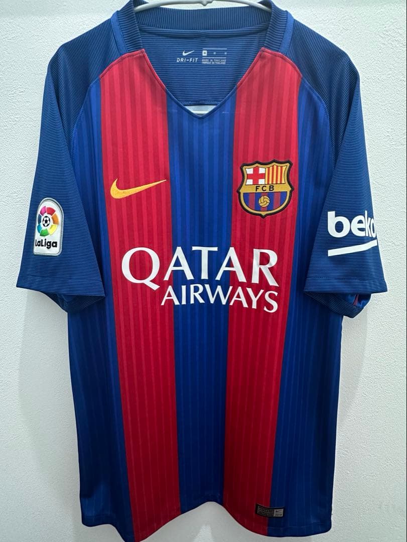 【メッシ#10】 バルセロナ ユニフォーム 16/17 サイズM