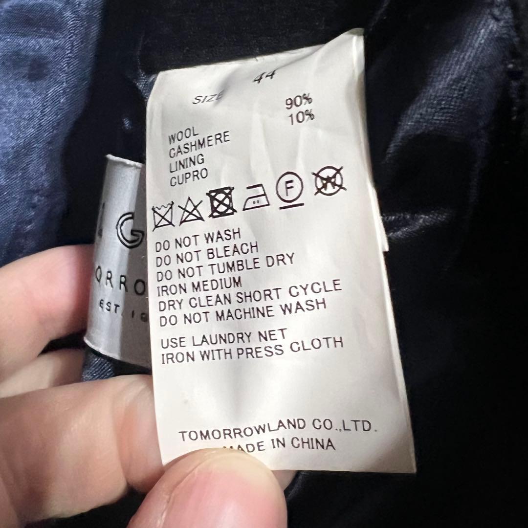 【美品】カシミヤ チェスターコート （TOMORROWLAND PILGRIM）