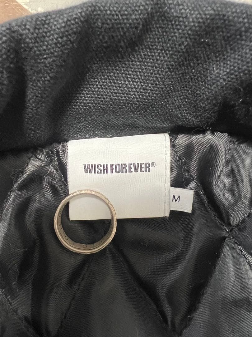 WISH FOR EVERドローコードビンテージライクショートダックジャケットM